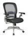 Taylor Mesh Back Leather Seat Task Chair