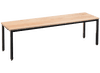 Maple Slat Bench