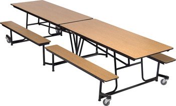 Dine Mobile Folding Cafeteria Table